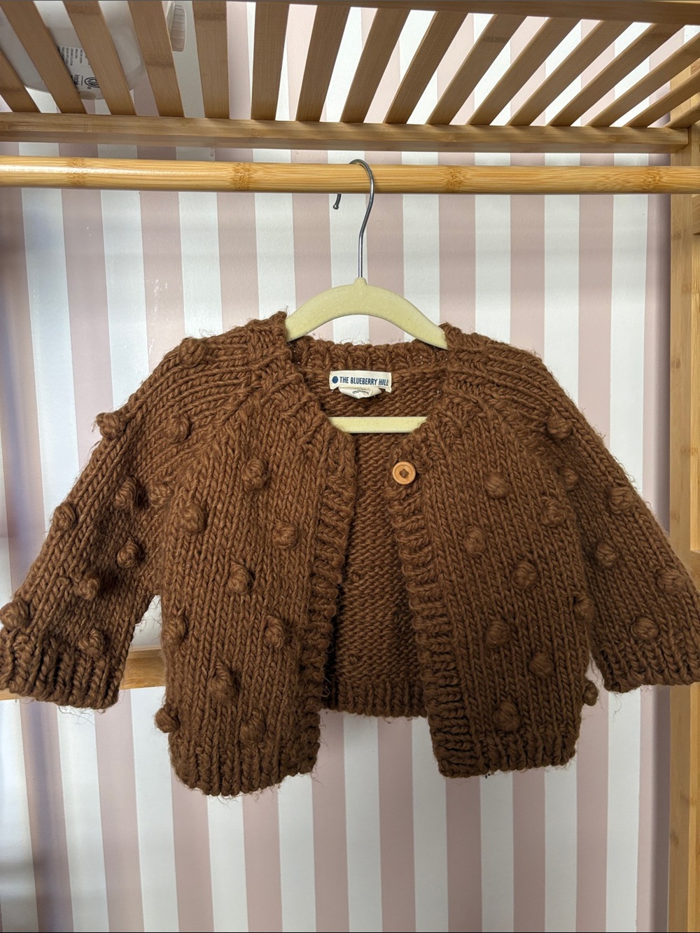 The Blueberry Hill pom sweater